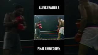 Ali 🆚 Frazier 3Final Showdown edit boxing muhammadali baki [upl. by Attennaj]