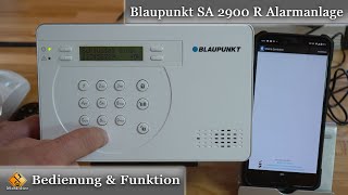 Blaupunkt SA 2900R Alarmanlage FunkAlarmanlage  installieren und einrichten  Anleitung [upl. by Naara]