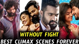 Top 10 Best climax scenes  Without fight  Part 1  Best climax scenes list [upl. by Yorztif]