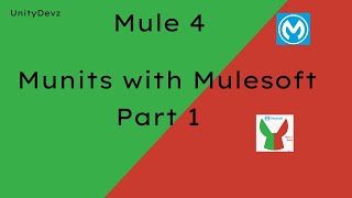 Part 1  Munits Testing With Mulesoft  Unit Testing  Test Cases  Mock When  Set Event  Mule 4 [upl. by Simah]