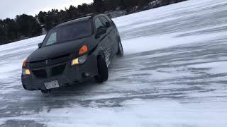 Pontiac Aztek awd drift [upl. by Juieta]