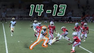 BUFORD 10u Vs ARCHER GFL FOOTBALL [upl. by Nekcarb]