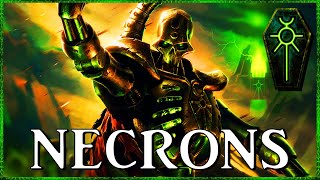 THE NECRONS  Pyrrhic Ancients  Warhammer 40k Lore [upl. by Monie125]