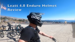 Review of the Leatt MTB 40 Enduro V21 Helmet Best big head helmet [upl. by Puto956]