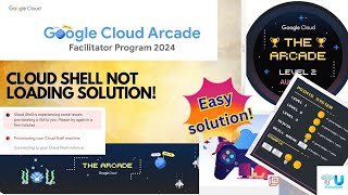 Cloud Shell Issue Solution  Google Cloud Arcade Facilitator cloud google internship swags [upl. by Bertha]