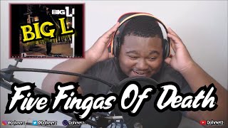 REACTION Big L  5 Fingas Of Death [upl. by Assilav]