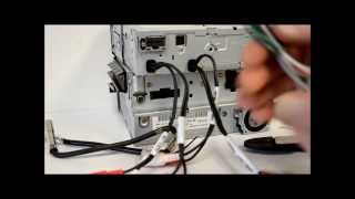 How to wire an aftermarket radio  I Demo install with metra harness and antenna adapter [upl. by Enamrej416]