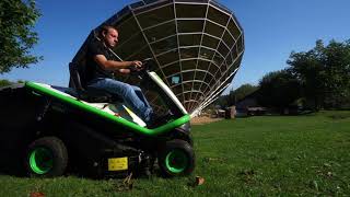 ETESIA  Première tondeuse autoportée connectée lHYDRO 80 econnect [upl. by Krongold]