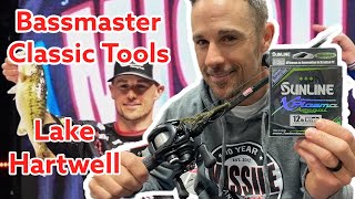 BASSMASTER CLASSIC TOOLS  Lake Hartwell SC 2022 [upl. by Aoh839]