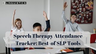 Speech Therapy Attendance Tracker Bestof SLP Tools [upl. by Melborn]