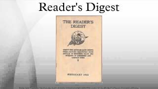 Readers Digest [upl. by Odraboel]