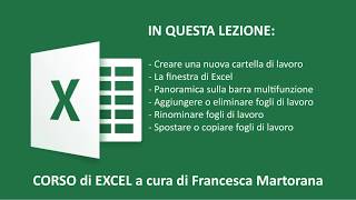 EXCEL tutorial 1 Le basi di Excel [upl. by Fuller186]