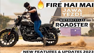 New Jawa Yezdi Roadstar 2023 ❤️ New Features amp Update Complete Review  Better Jawa 42 Bobber [upl. by Wayolle]