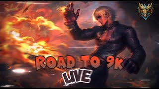 LIVE 🔴 ROAD TO 9K SUBSCRIBERS  MOBILE LEGENDS BANG BANG [upl. by Obaza]