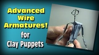 How to Make Wire Armatures for Stop Motion Puppets [upl. by Irem]