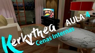 KERKYTHEA RENDER PARA SKETCHUP 0424  Cena no SketchUp textura x luz natural CURSO GRATUITO [upl. by Ynove]