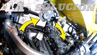 PROBLEMA RALENTI EN FRIO HONDA CBR 600 F4I SOLUCIONADO WAX UNIT PROBLEM FIXED [upl. by Avi]