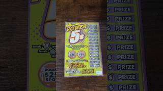 Power 5s scratchers scratchtickets scratchofftickets jackpot luck gambling gambler [upl. by Harmonia]