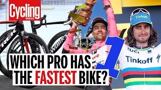 Which Pro Has The Fastest Aero Bike Part 1  Cycling Weekly [upl. by Sadye]