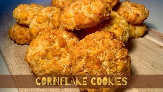 CORN FLAKES COOKIES  EASY CRUNCHY CEREAL COOKIES [upl. by Florine135]