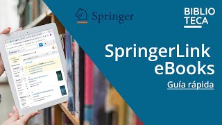 SpringerLink ebooks Guía Rápida [upl. by Pyne]