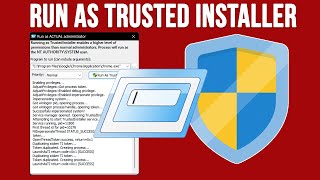 How to Run Any App or Program as the Trusted Installer Account [upl. by Gebhardt]