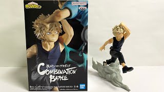 Unboxing My Hero Academia Combination Battle Katsuki Bakugo Figure [upl. by Elysia]