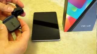 Google Nexus 7  Charger details  Power requirements if using an alternative charger [upl. by Hands]