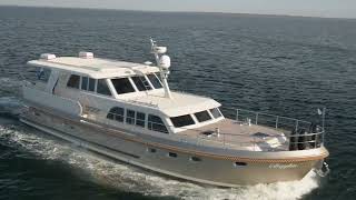 Yacht film  Linssen Grand Sturdy® 590 AC Wheelhouse  Vlotr Media [upl. by Kopans185]