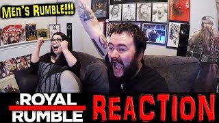 MENS RUMBLE WWE ROYAL RUMBLE 2019 REACTION [upl. by Willem]