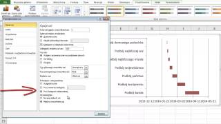 Excel  Wykres Gantta jak go stworzyć porada 85 [upl. by Arhaz]