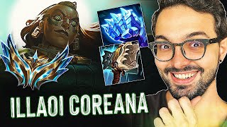 ELE É DESAFIANTE DE ILLAOI NA COREIA E EU ABSORVI SEU ESTILO DE JOGO [upl. by Ozmo]