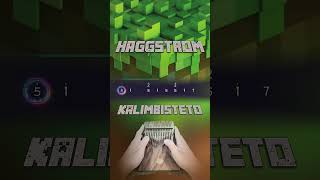 How to play Haggstrom Minecraft C418 kalimbatabs kalimbacover [upl. by Dumond985]