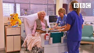 Catherine Tates Nan returns as Holby Citys worst ever patient  Children in Need  BBC [upl. by Rodman919]