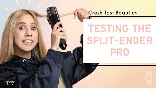 We Tested the SplitEnder Pro  Does it Really Work  Crash Test Beauties [upl. by Hsetim]