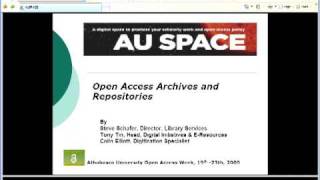 Open Access Archives and Repositories part 17 [upl. by Luca]