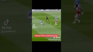 THOMAS PARTEY VS MAN CITY [upl. by Allesig]