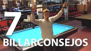 7 Consejos de Billar para Jugar Mejor al Pool  BILLARCONSEJOS [upl. by Rose]