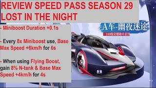 Review Speed Pass S29  Lost In The Night 【QQ Speed Mobile】 [upl. by Stutman]