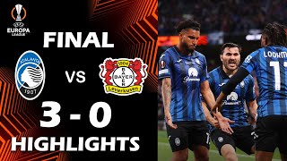 AtalantaLeverkusen 30 Highlights  FINALE  UEFA Europa League 202324 [upl. by Harriet]