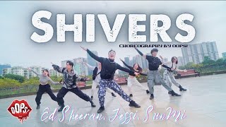 DANCE IN PUBLIC Shivers  Ed Sheeran Jessi SunMi  Dance Choreography by Oops Crew [upl. by Ssepmet]