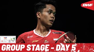 BWF Thomas Cup Finals 2024  Indonesia vs India  Group C [upl. by Erdnassak]