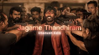 Jagame Thandhiram  Dhanush Edit 🔥  Angetenar Feat Rich The Kid Rompasso phonkedits phonk [upl. by Eceertal377]