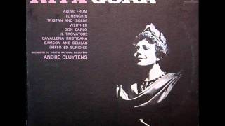 Rita Gorr 1962 Arias from Don Carlo Il Trovatore Tristan und Isolde [upl. by Buchheim]