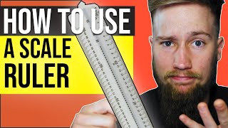 How to Use a Scale Ruler for Students  Architecture and Engineering [upl. by Hayouqes]