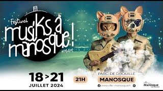 Teaser Musiks à Manosque 2024 MAM [upl. by Engdahl776]