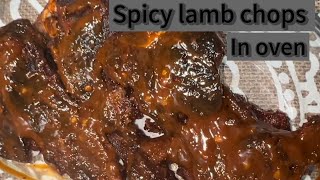 Spicy lamb chops recipe [upl. by Nedrah]