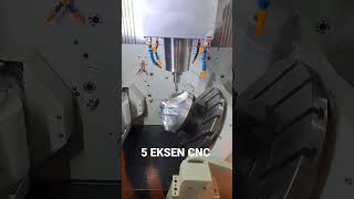 Makine Fuarı5 Eksen CNCtüyap makine cncmachining [upl. by Nelrah]