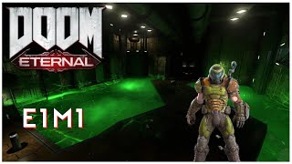 Doom Eternal  E1M1  Classic Doom Level Remade by Bloodshot1 [upl. by Zarla720]