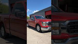 2023 Ford F150 Single Cab gets Belltech 35 Coilover Drop Kit [upl. by Selinski]